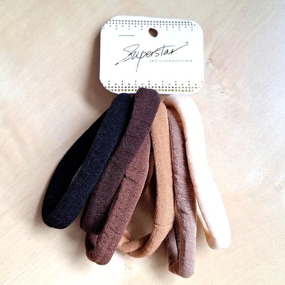 3 for $15 Hair Ties in Earth Tones Large - Picture 2 of 2